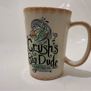 Disney Pixar Finding Nemo Crush “Righteous” & “Squirt’s Lil Dude Surfing Co” Mug
